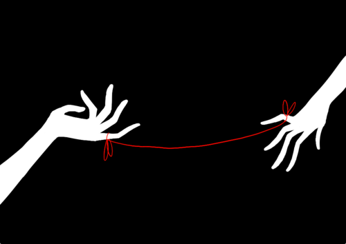 red string