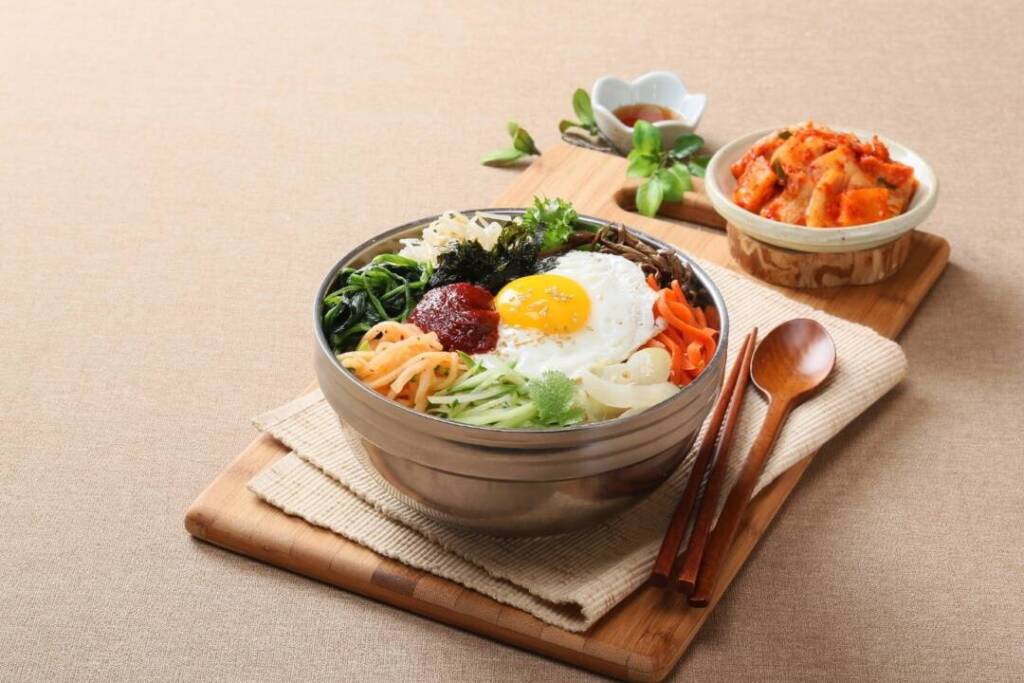 Korean mixed rice