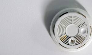 smoke alarm beeping