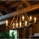 Rustic Dining Chandelier
