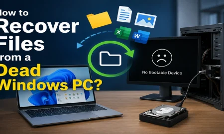 How to Recover Files from a Dead Windows PC?