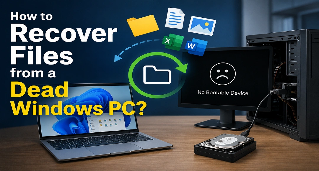 How to Recover Files from a Dead Windows PC?